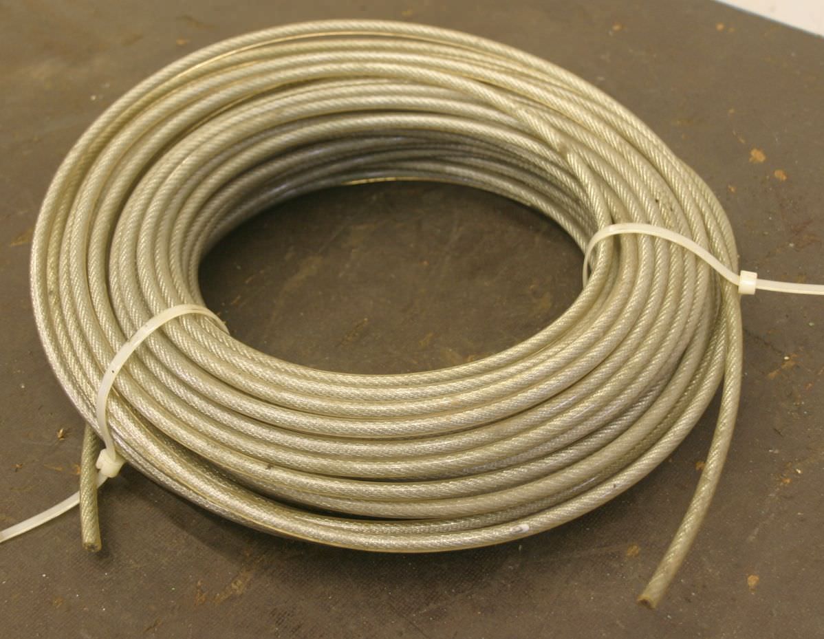 Stahl PVC Ummantelt wire rope
