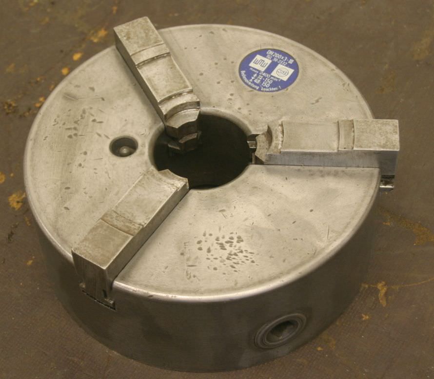 WMW Niles Durchmesser 200 mm Dreibackenfutter