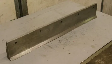 Stahl Geißfuß-Schiene 800 mm Abkantwerkzeug Schwenkbiegemaschine – RESALE