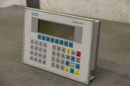 Siemens 6AV3515-1MA20-1AAO Bedienteil Operator Panel OP15-C1 – RESALE
