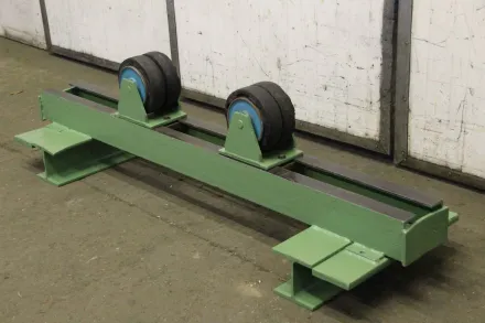 Rollenabstand 215 bis 1470 mm Behälterdrehvorrichtung – RESALE