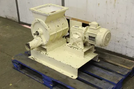 6 flügelig Zellenradschleuse 1,1 kW 47 U/min – RESALE