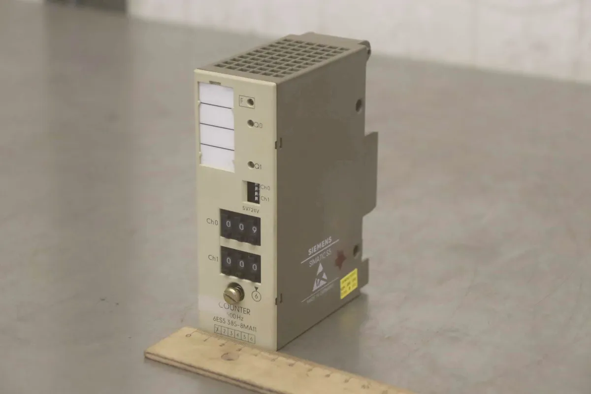 Siemens 6ES5 385-8MA11 Counter 500 Hz