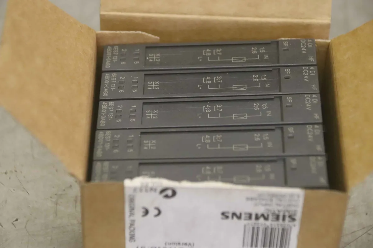 Siemens 6ES7 131-4BD01-OABO Elektronikmodule ET 200S 5 Stück