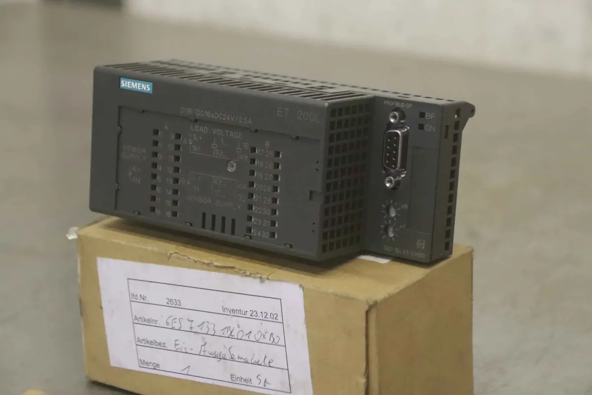 Siemens 6ES7 133-1BL01-OXBO Elektronikblock ET 200L