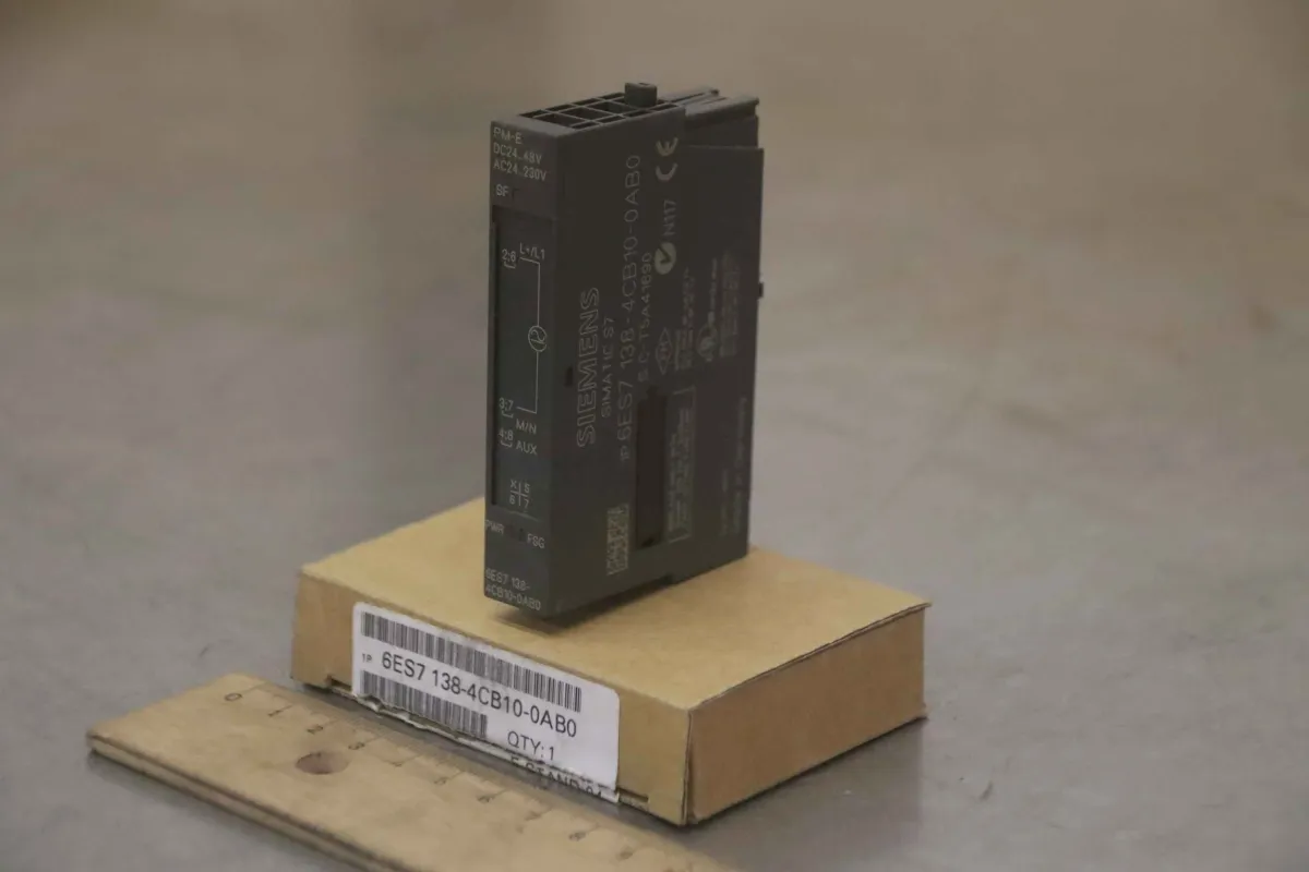 Siemens 6ES7 138-4CB10-OABO Powermodul ET 200S