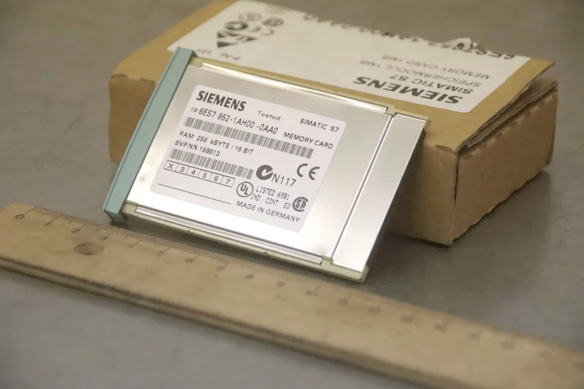 Siemens 6ES7 952-1AHOO-OAAO Memory Card
