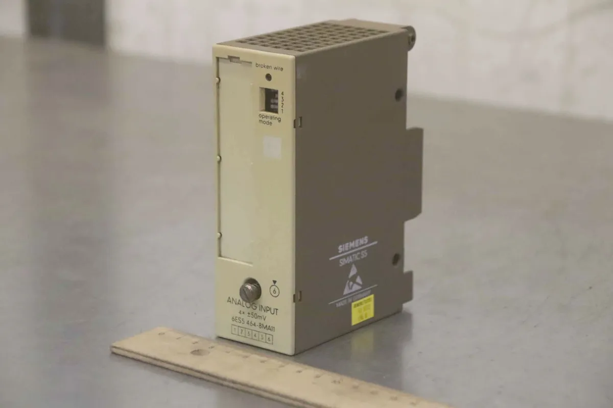 Siemens 6ES5 464-8MA11 Analogeingabe