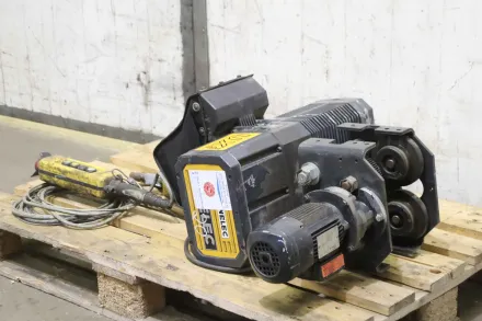 Unelec UX 200UX100 24V2 Kettenzug mit Fahrwerk 1000 kg – RESALE