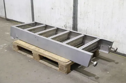 Va 6 stufig Höhe 1680 mm Maschinentreppe aus Edelstahl – RESALE