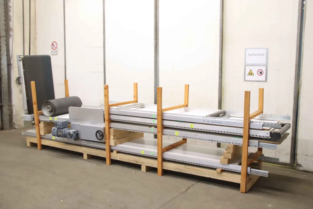 Transnorm 15000 x 600 mm Förderband frequenzgeregelt