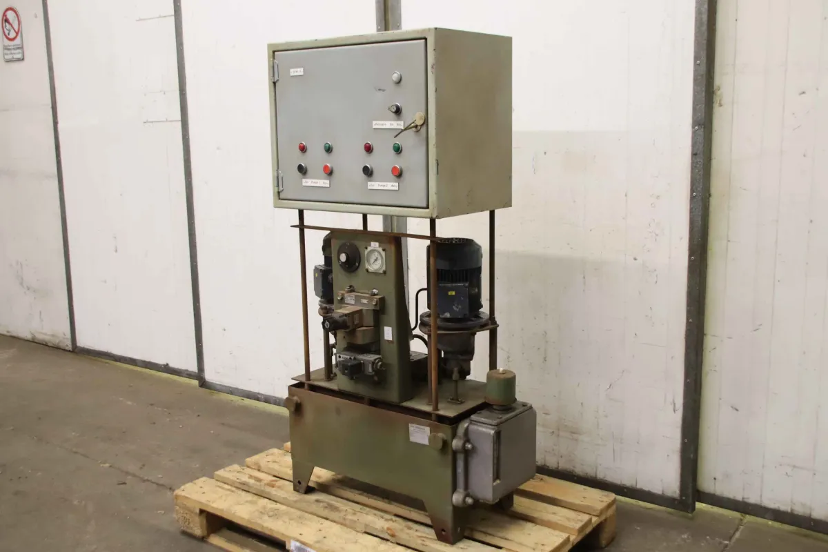 Orsta 12l / 200 bar Hydraulikaggregat 2x 0,55 kW 1360 U/min