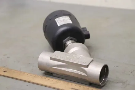 Bürkert 2000 A 40,0 DN40 PN16 Pneumatisches Schrägsitzventil – RESALE