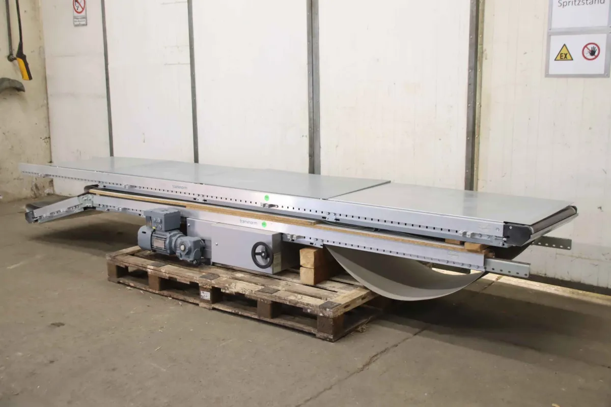 Transnorm 1100 7700 x 600 mm Förderband frequenzgeregelt