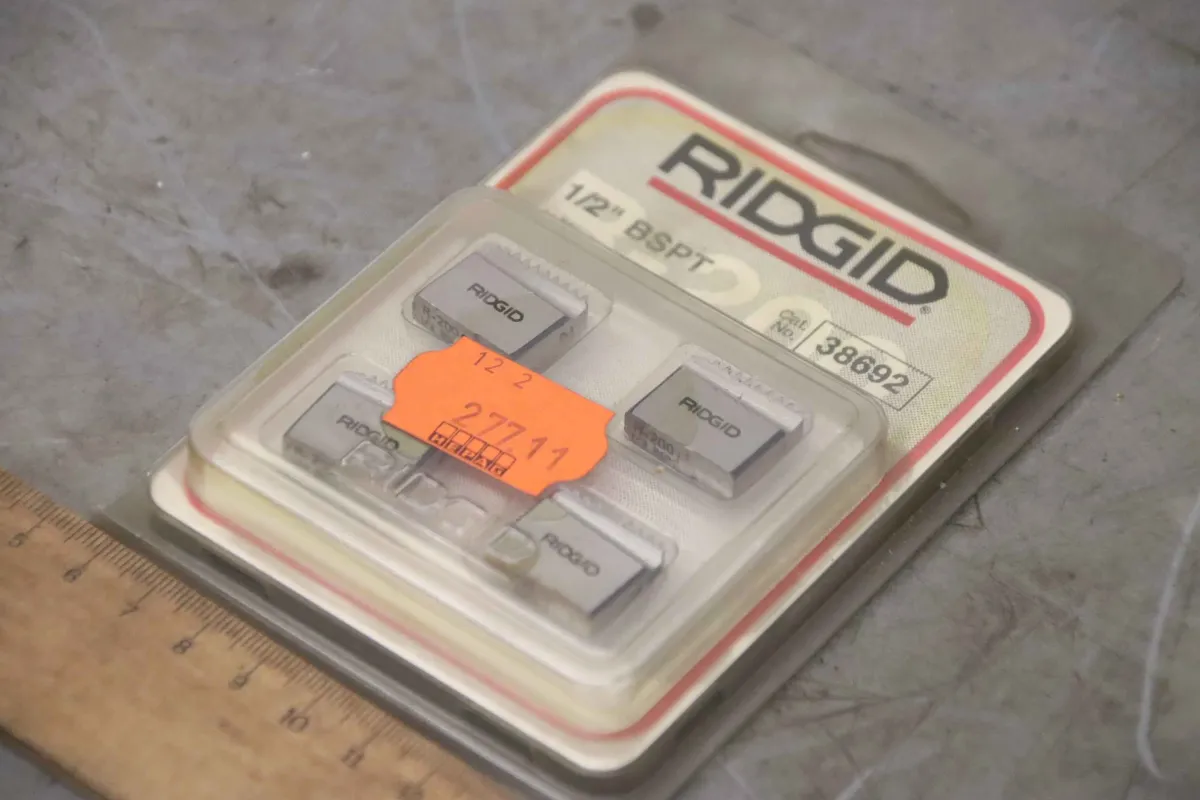 Ridgid 1/2 BSPT Gewindeschneidbacken Satz