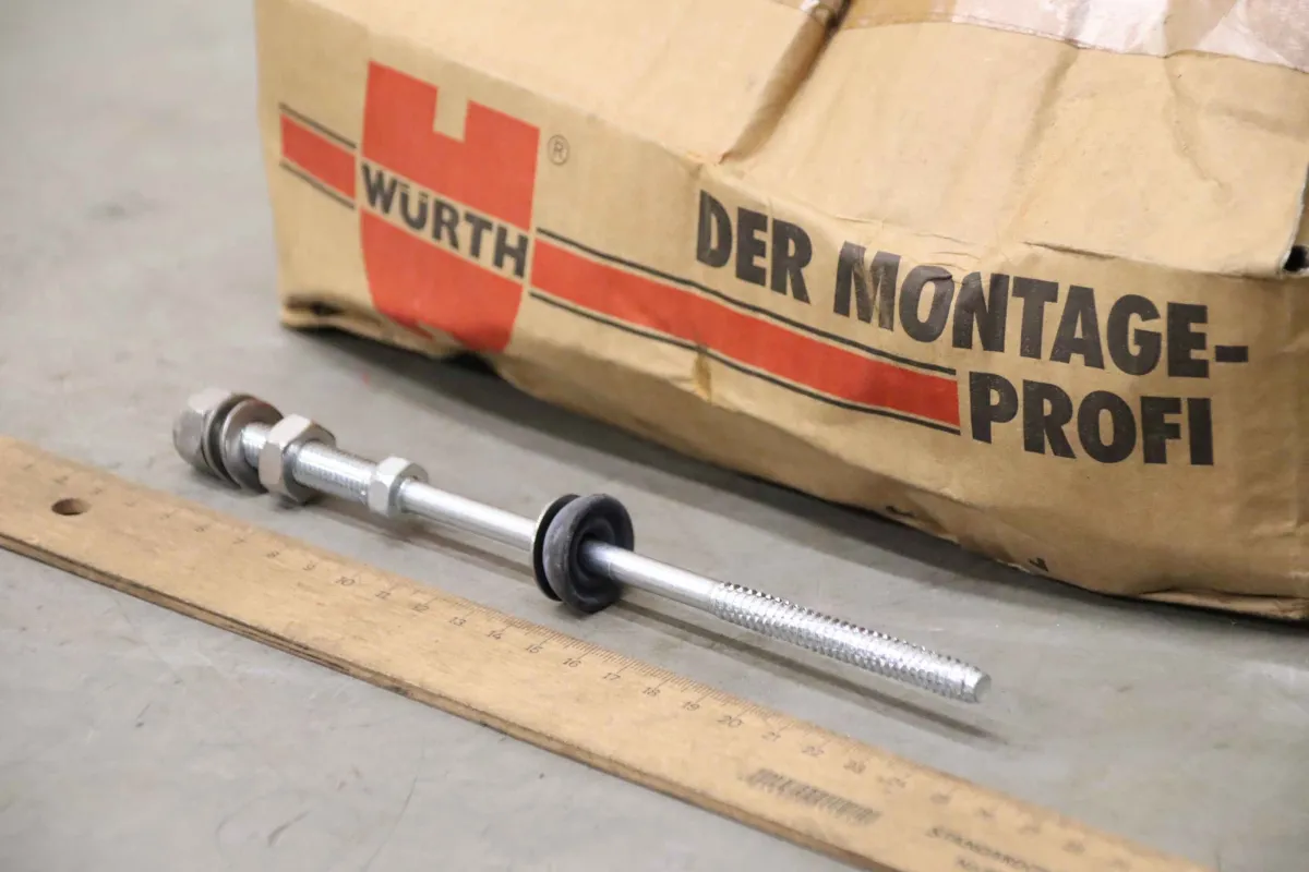 Würth BZ 8,0 x 150 M10x50 Solarbefestiger 8,0 x 150 75 Stück