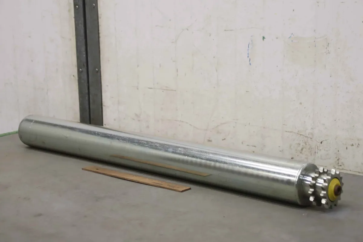 Interroll Ø 90 x 900 mm Förderbandrollen Transportrollen