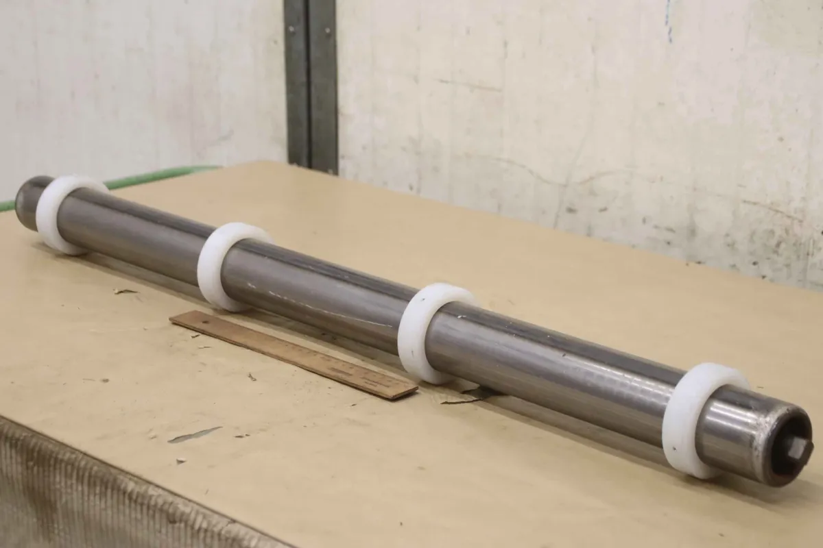 Ø 65/89 x 1020 mm Förderbandrollen Transportrollen