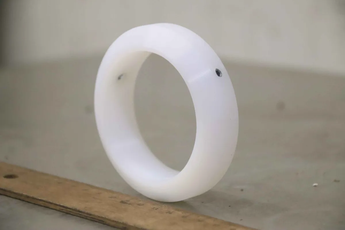 Ø 65/90 x 25 mm Förderbandrollen Transportrollen Stützringe