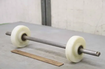 Ø 120 x 390 mm Förderbandrollen Transportrollen – RESALE