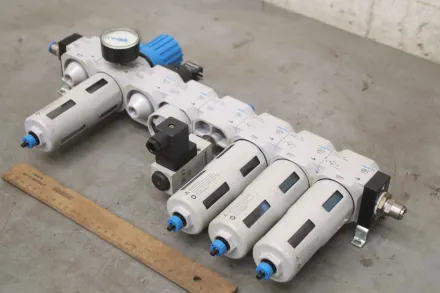 Festo Santenberg D-MIDI BD43 BO43 Wartungseinheit Filter Regelventil – RESALE