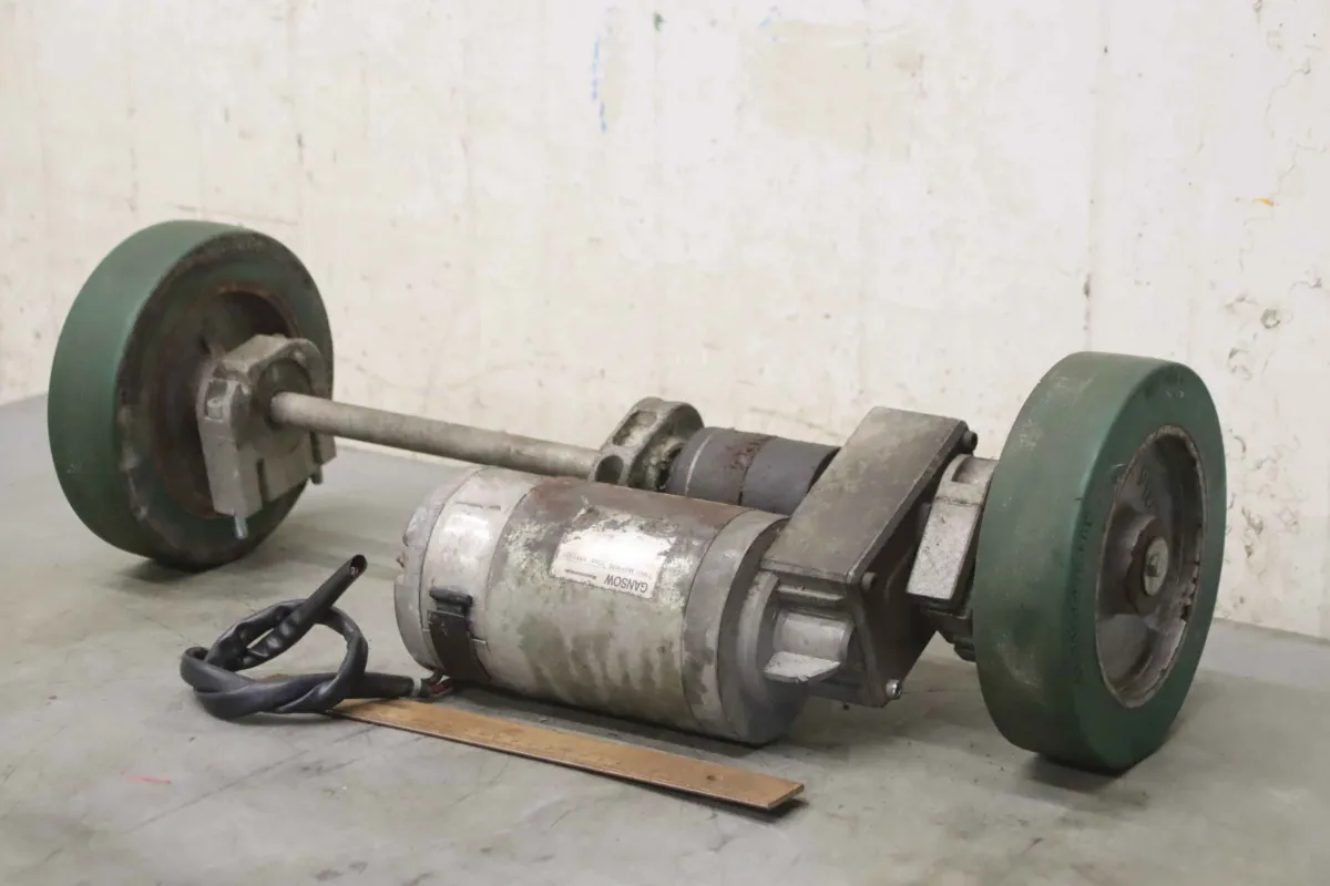 Gansow 70 BF 70 MRP4DS Antriebsachse mit Getriebemotor