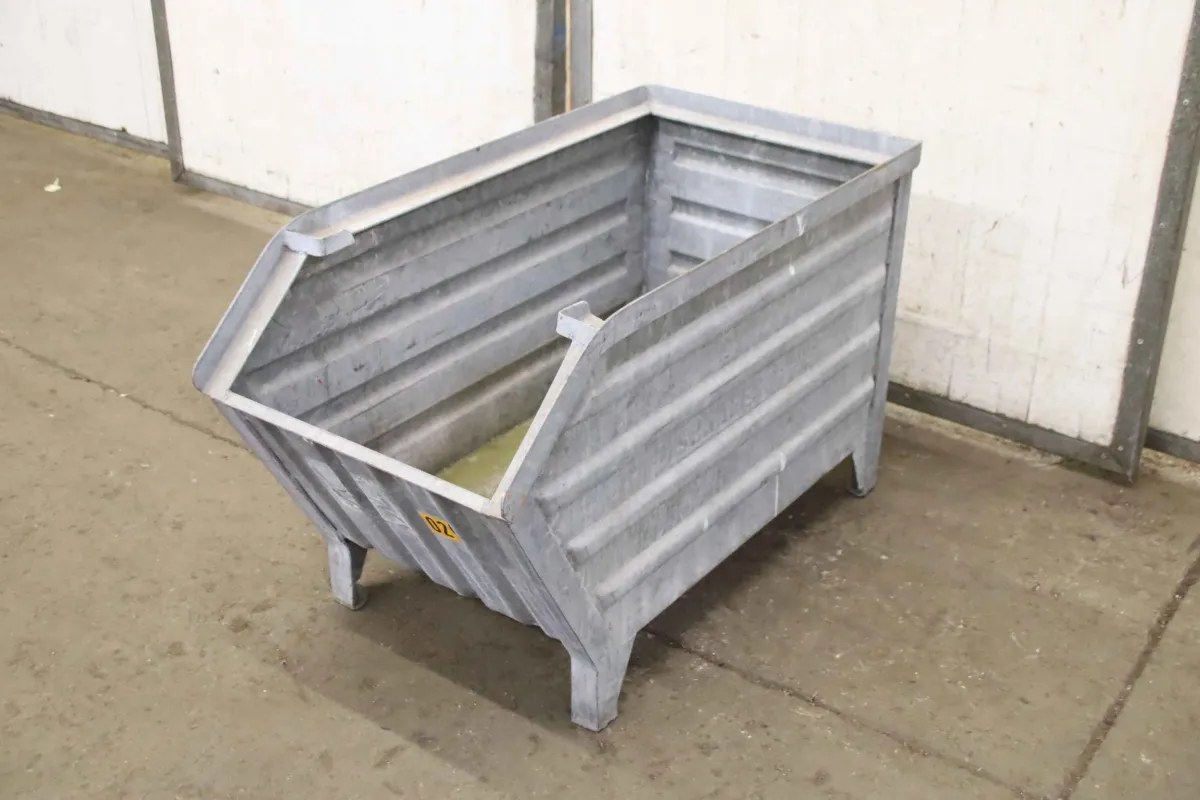 Schäfer 1000/520/H615 mm Tin container