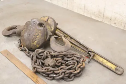 Yale Kettenlänge 3 m Hebel-Kettenzug 1500 kg – RESALE