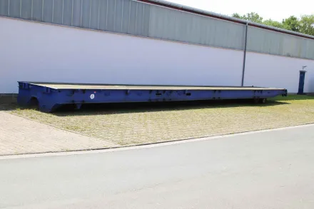 17470/2545/H850 mm Schwerlast-Transportwagen 85 Tonnen – RESALE