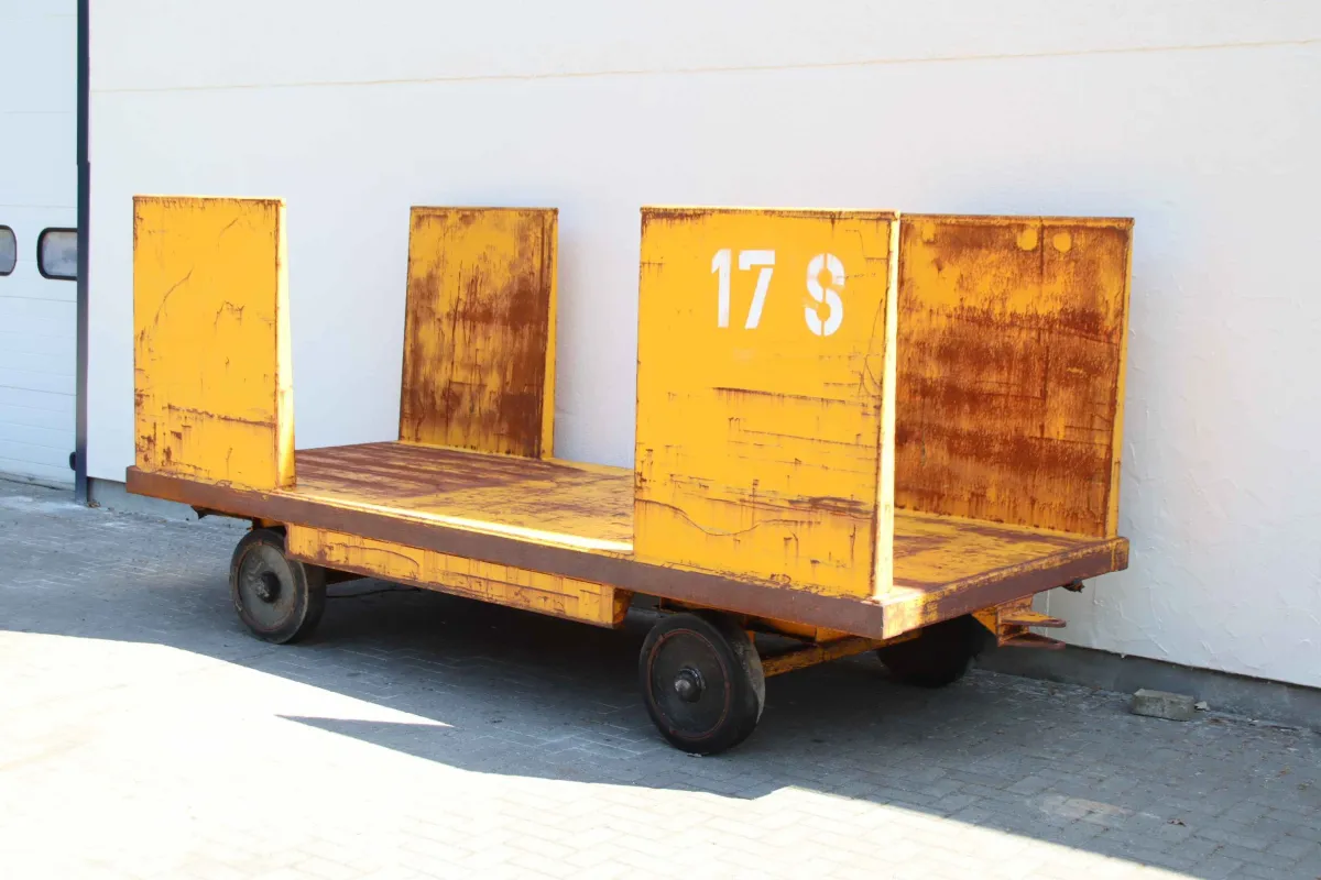 4000/1450/H670 mm Schwerlast-Transportwagen 5 Tonnen