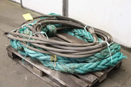 Stahl Nylon Ø27 mm/13m / Ø 100 mm/4 m Stahlseil/Schiffstau – RESALE