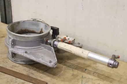 Schuko Ø 200 mm Absperrschieber  pneumatisch – RESALE