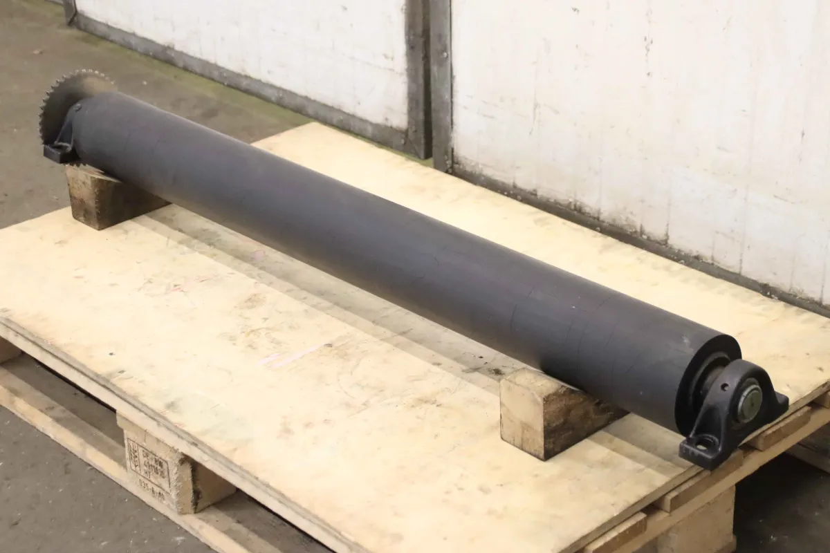 Ø 120 x 1200 mm Förderbandrolle Transportrolle