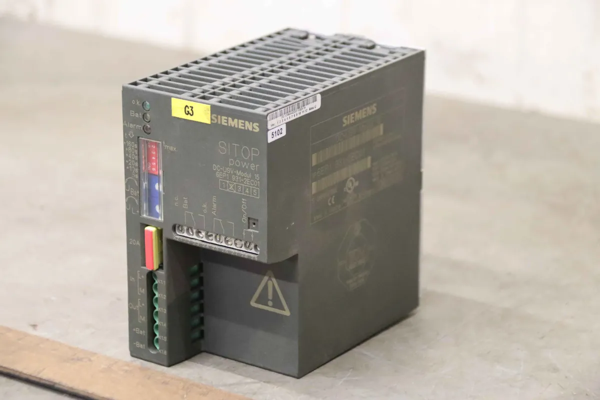 Siemens 6EP1 931-2EC01 Stromversorgung