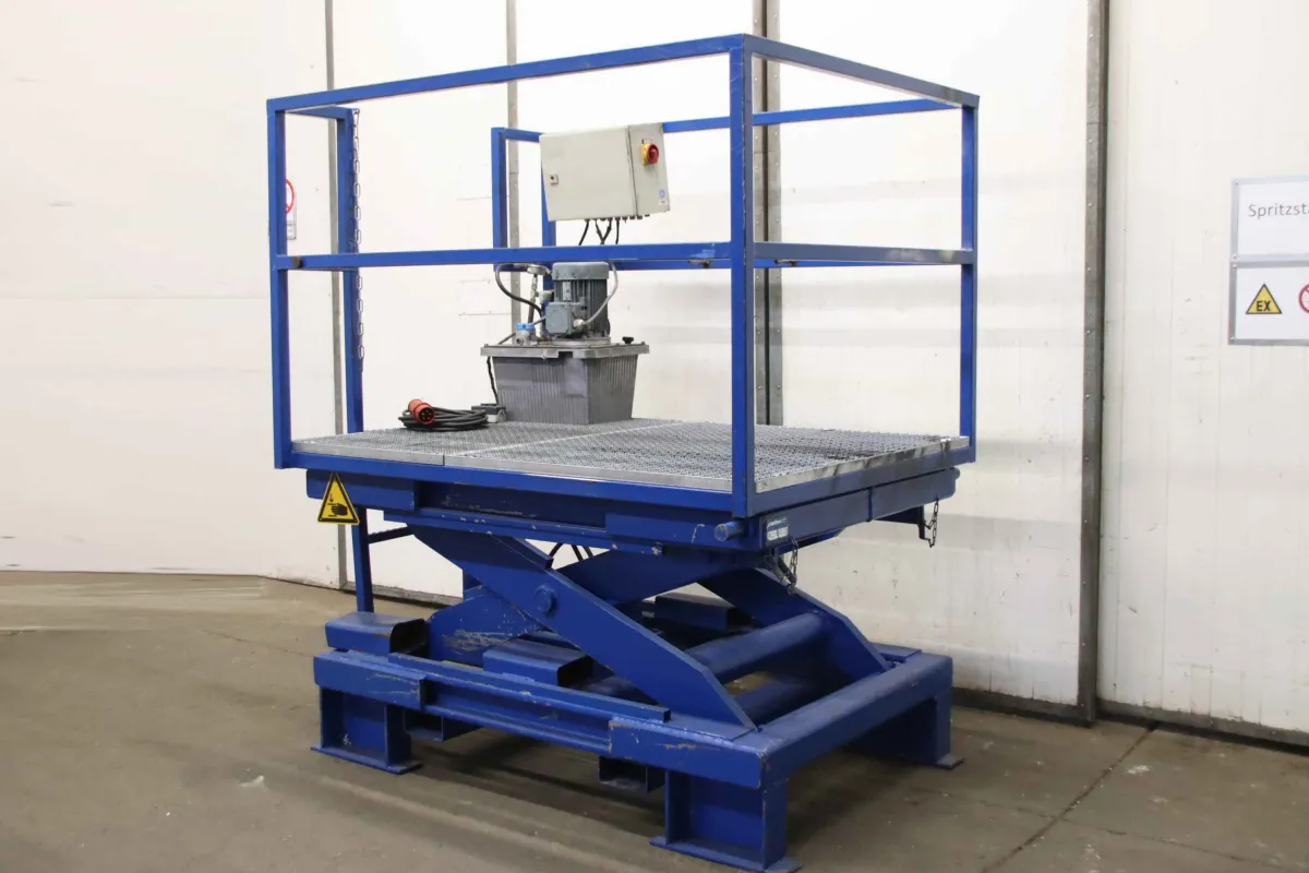 Platten 6,0 T/F/A Scherenhubtisch 6000 kg