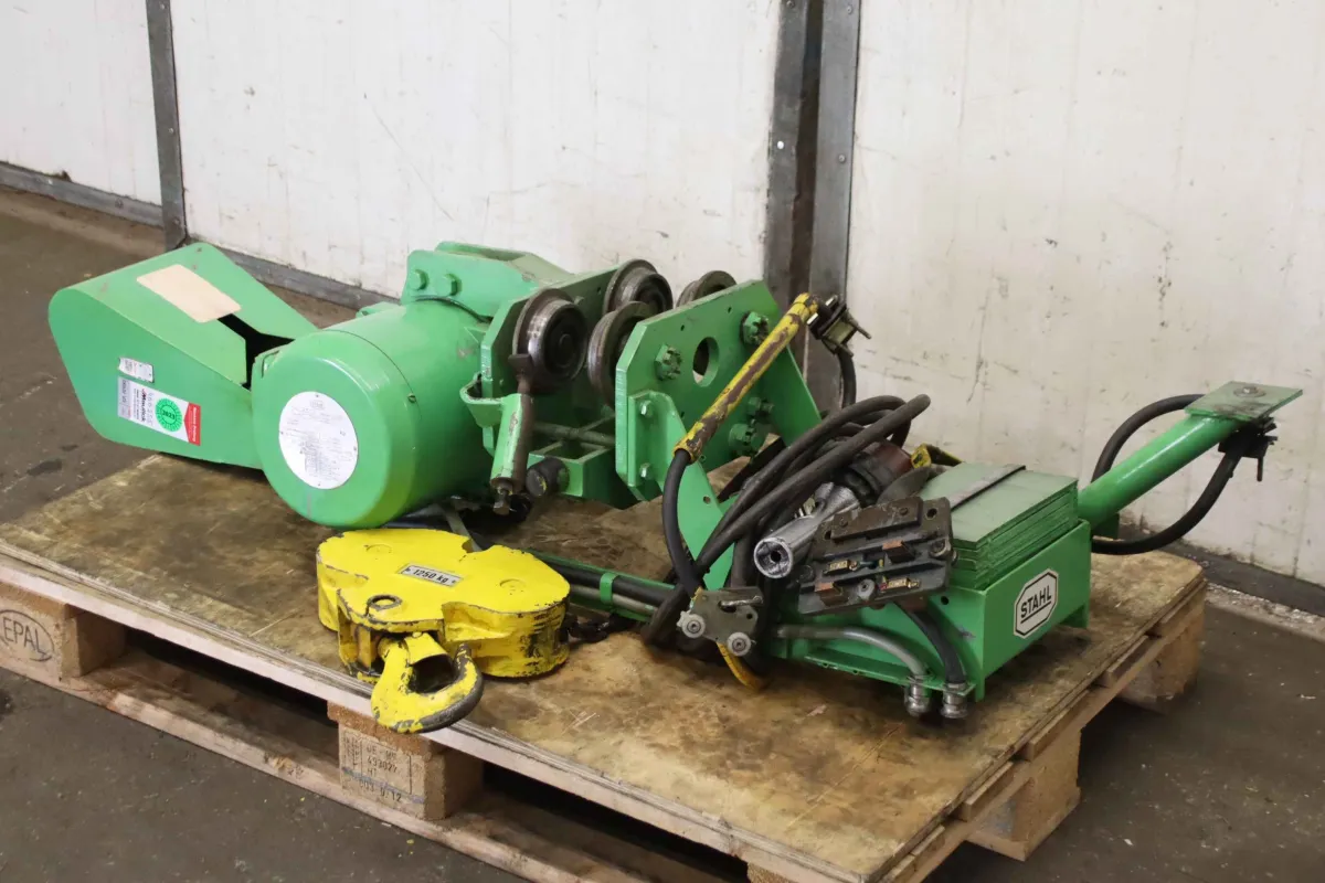 Stahl Elektus R12 Kettenzug mit Fahrwerk 1250 kg