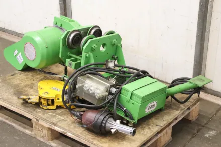 Stahl Elektus R12 Kettenzug mit Fahrwerk 1250 kg – RESALE