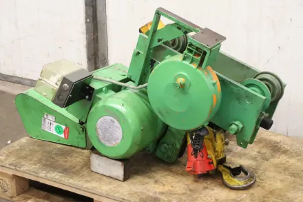 Stahl R12 Kettenzug mit Fahrwerk 1250 kg – RESALE