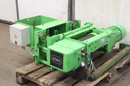 Stahl AS 2008-16 2/1 Kranfahrwerk mit Elektroseilzug 1500 kg – RESALE
