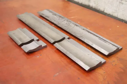 26 x 120 mm  35° Abkantwerkzeug geteilt 1615 mm – RESALE