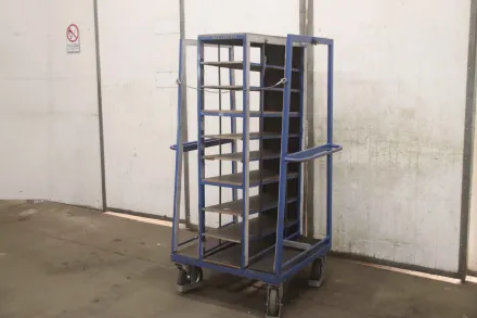 Edelstahl 1000/800/H1700 mm Etagenwagen – RESALE