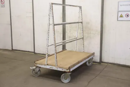 Edelstahl 1515/900/H1640 mm Transportwagen – RESALE