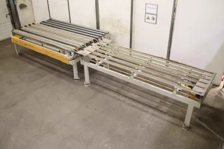 2810/1660/H870 mm / 2900/920/H870 mm Übergabe Station Rollenbahn – RESALE