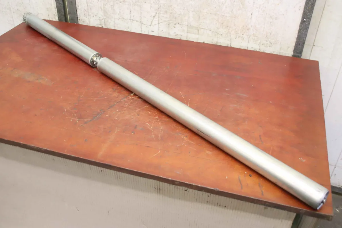 Ø 60 x 1590 mm Förderbandrollen Transportrollen