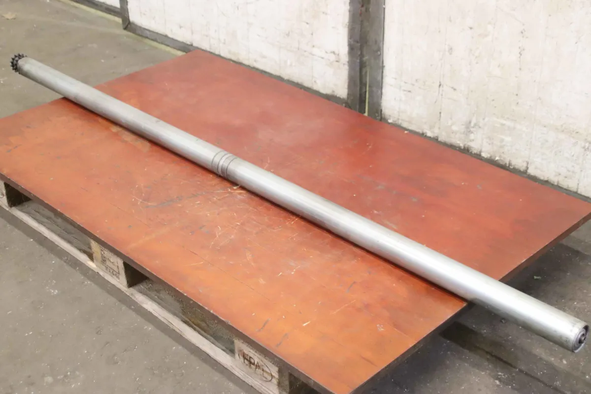 Ø 60 x 1940 mm Förderbandrollen Transportrollen