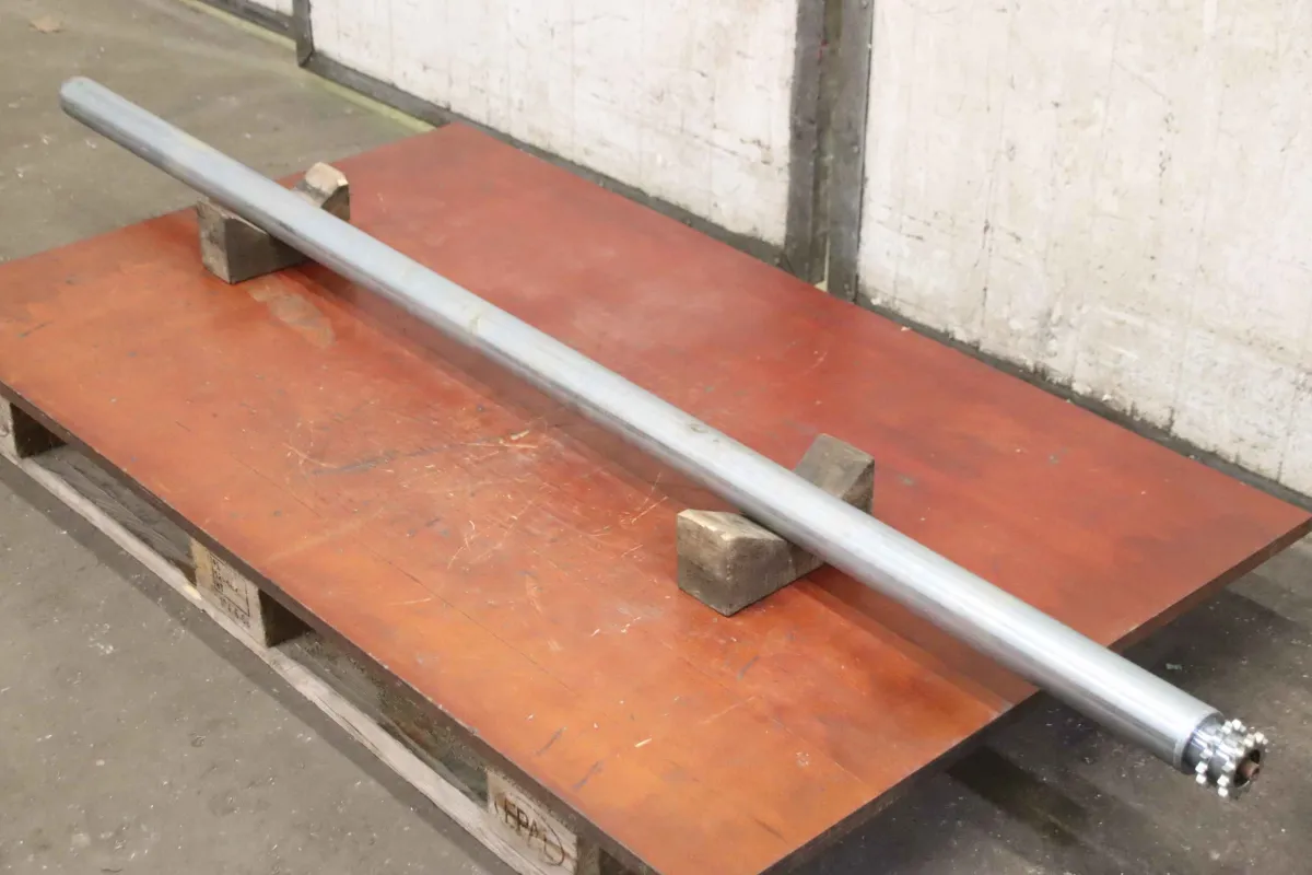 Ø 60 x 1975 mm Förderbandrollen Transportrollen