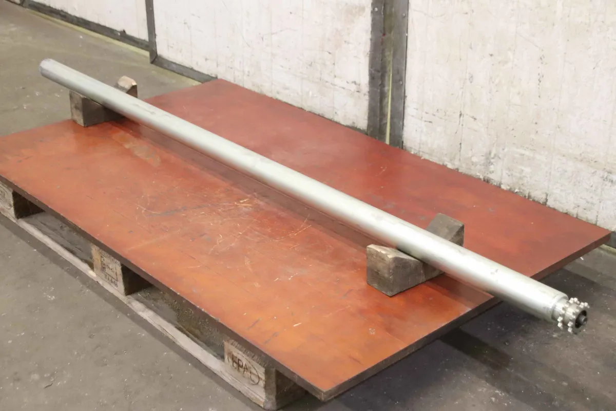 Ø 60 x 1940 mm Förderbandrollen Transportrollen