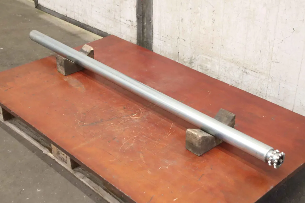 Ø 60 x 1600 mm Förderbandrollen Transportrollen