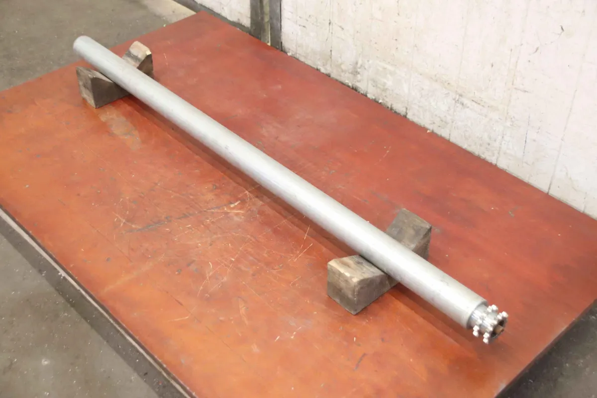 Ø 60 x 1345 mm Förderbandrollen Transportrollen