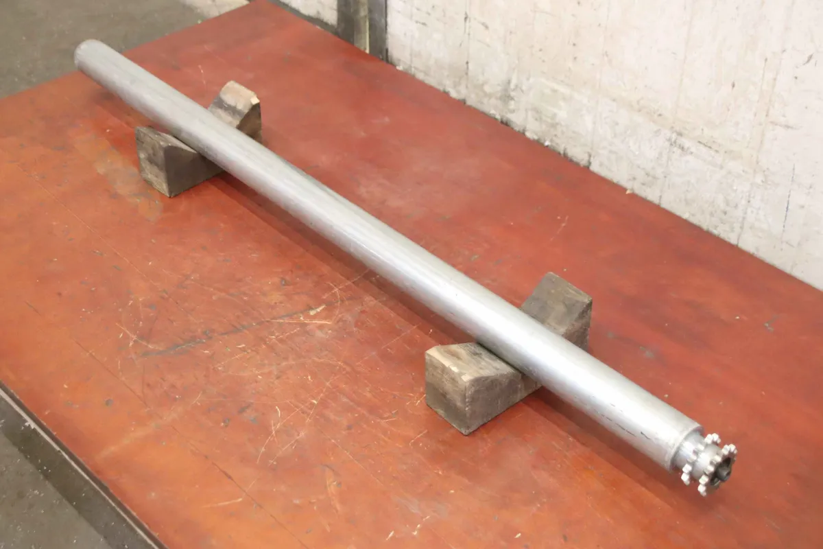 Ø 60 x 1240 mm Förderbandrollen Transportrollen